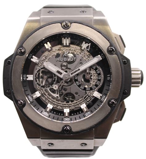 hublot king power unico titanium price|hublot 44mm titanium.